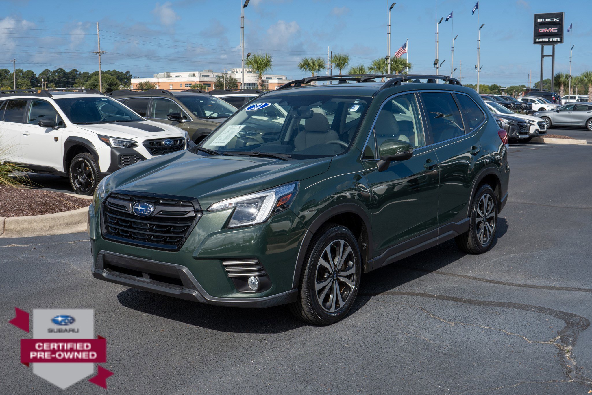 Certified 2022 Subaru Forester Limited w/ Popular Package #3 image 7