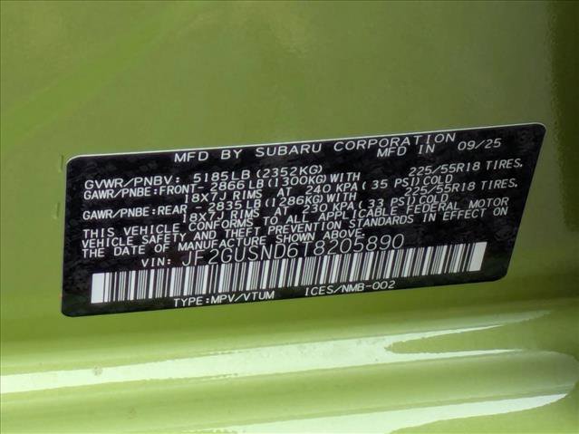 New 2026 Subaru Crosstrek 2.5i Limited image 21