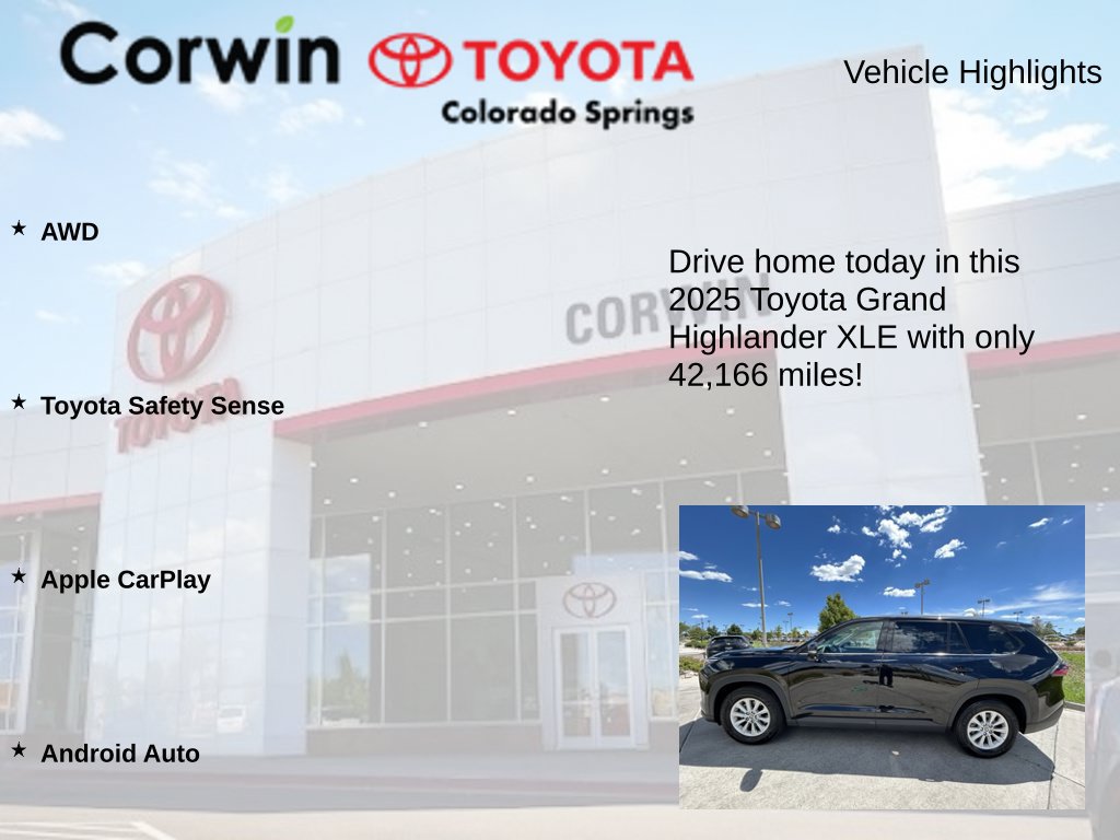 Used 2025 Toyota Grand Highlander AWD image 6