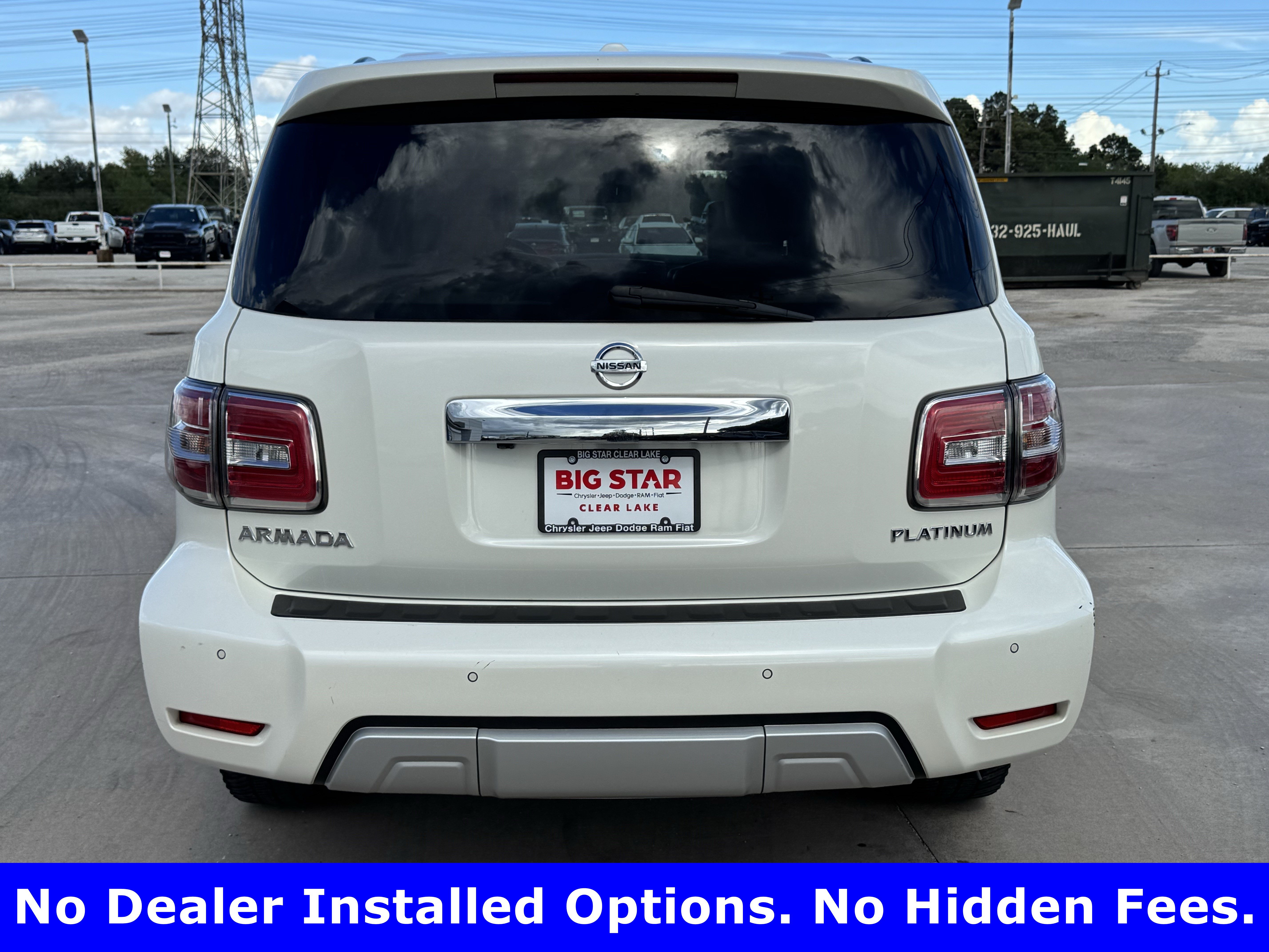 Used 2018 Nissan Armada Platinum w/ Captain Seat Package RWD image 6