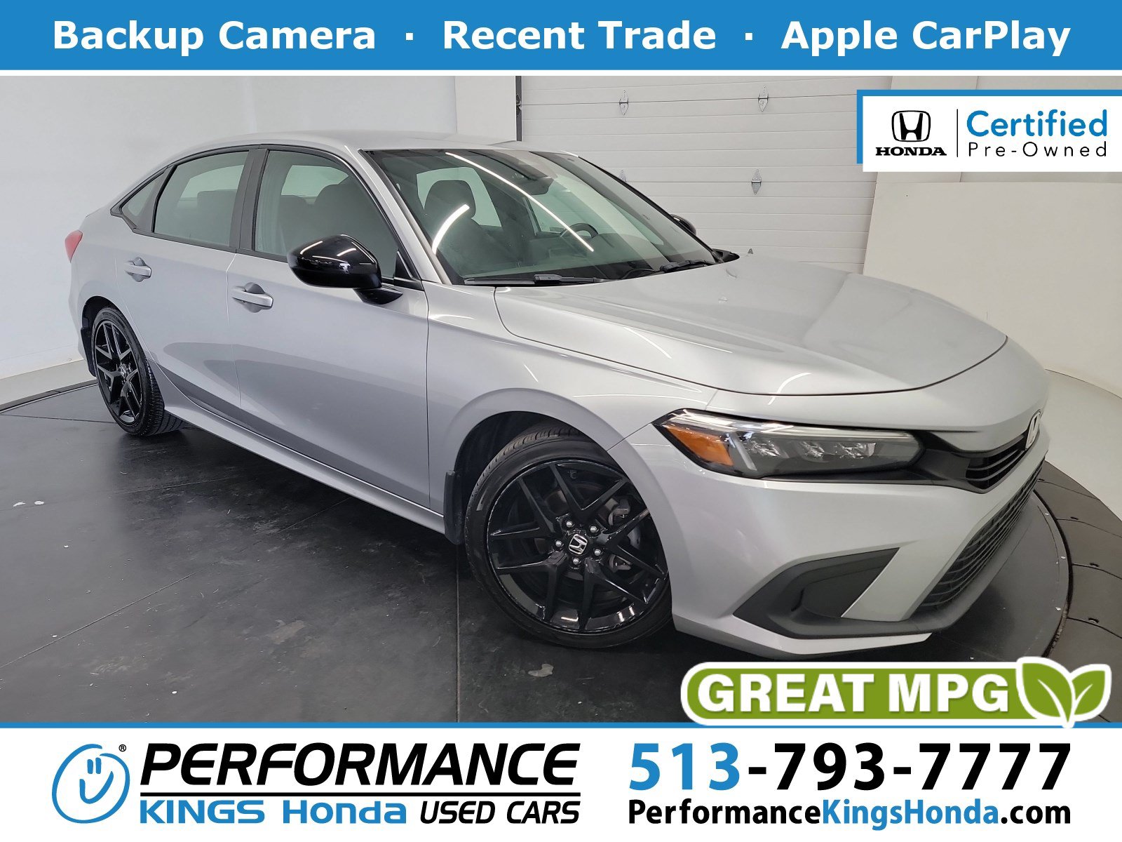Certified 2024 Honda Civic Sport