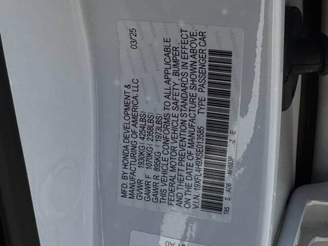 Certified 2025 Honda Civic Sport Touring image 31