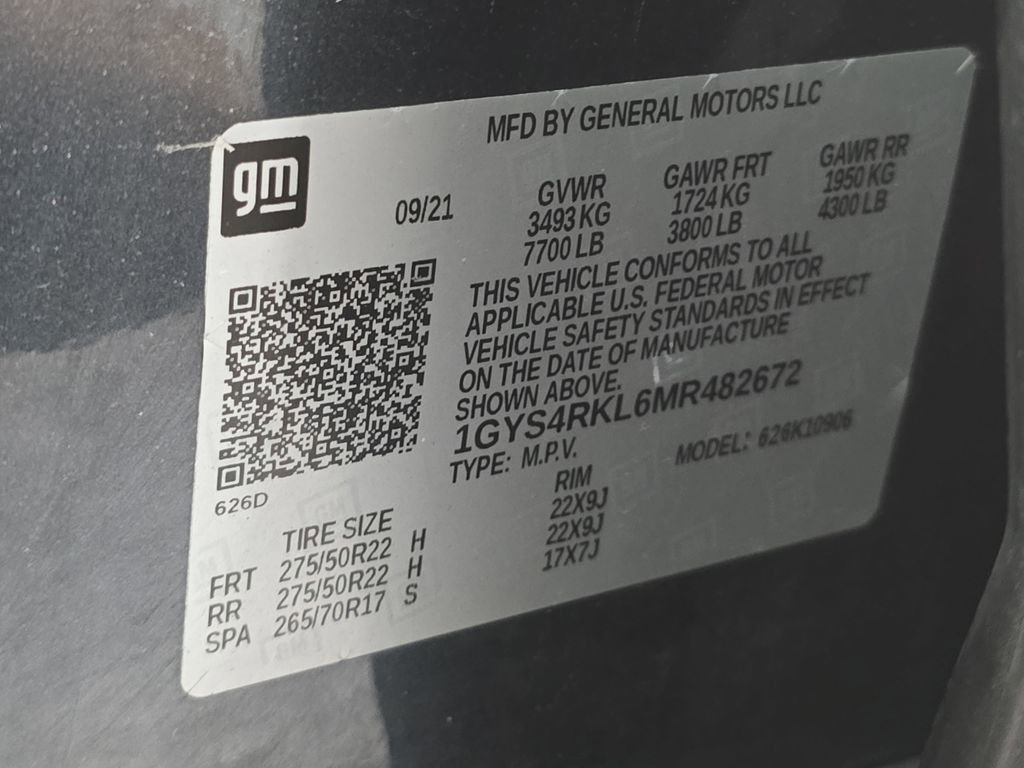 Used 2021 Cadillac Escalade ESV Sport Platinum w/ LPO, ONYX Package image 32