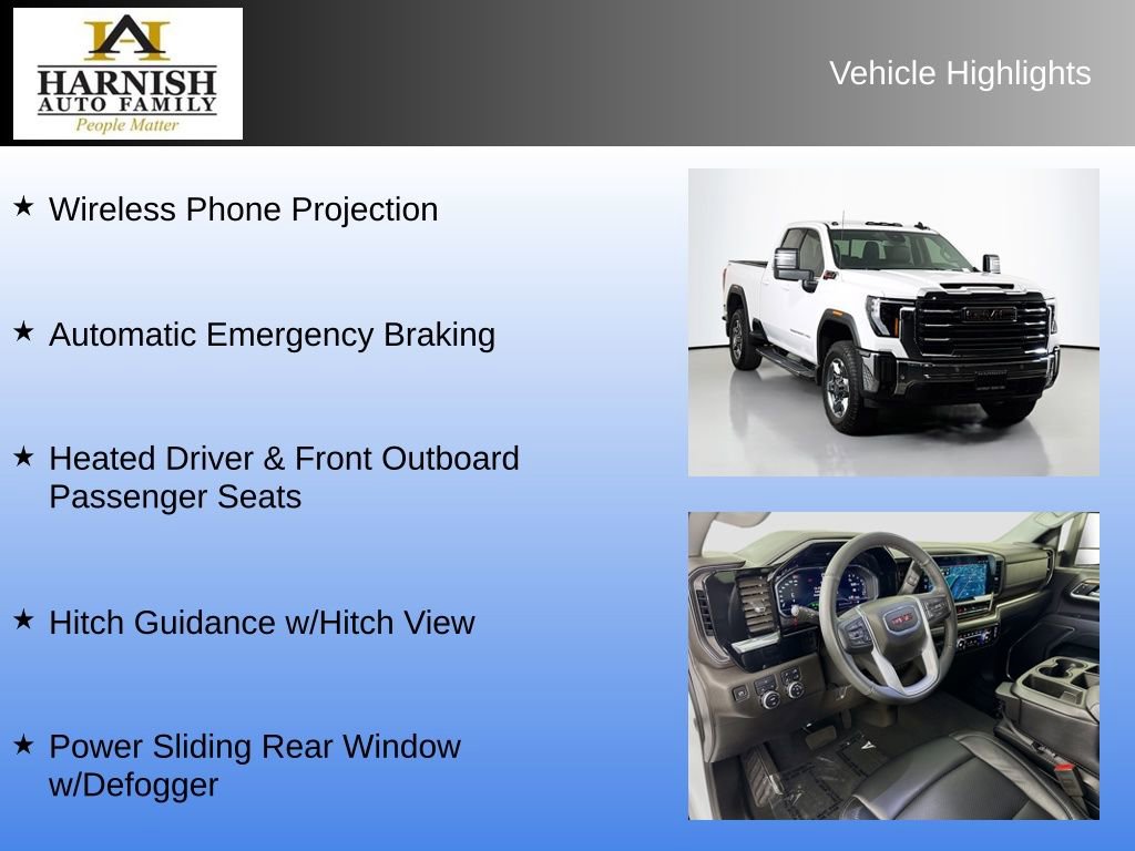 Used 2025 GMC Sierra 2500 SLE w/ SLE Value Package; image 13