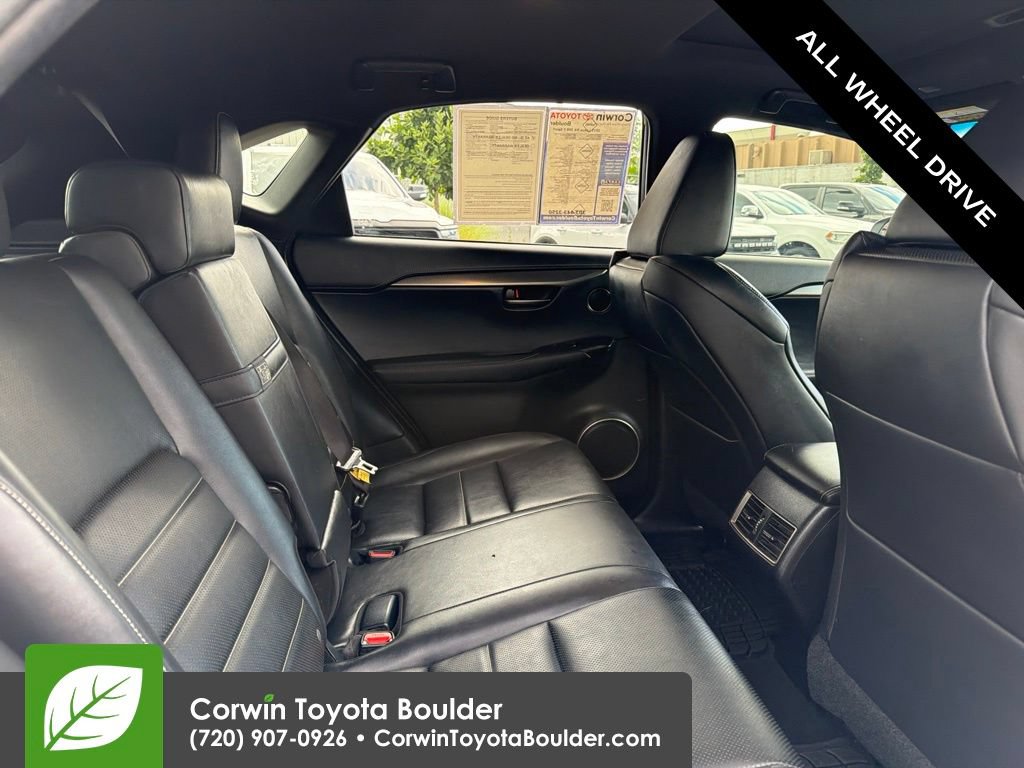 Used 2019 Lexus NX 300 F Sport w/ F Sport Comfort Package AWD/4WD image 15