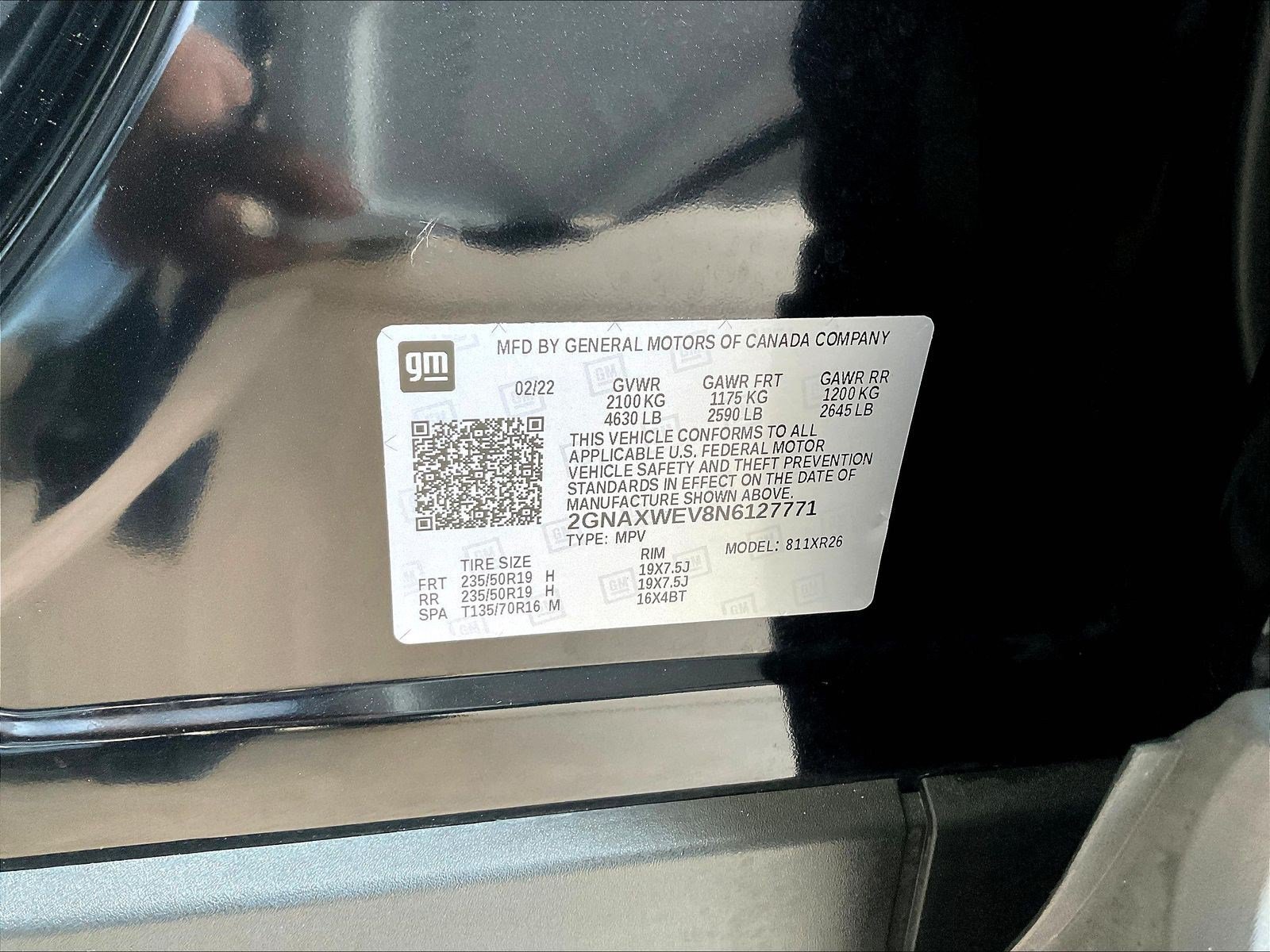 Used 2022 Chevrolet Equinox RS AWD/4WD image 18