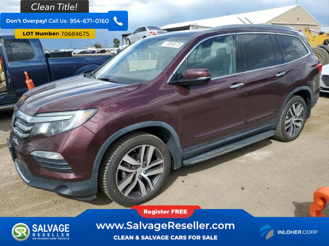 Used 2017 Honda Pilot Elite