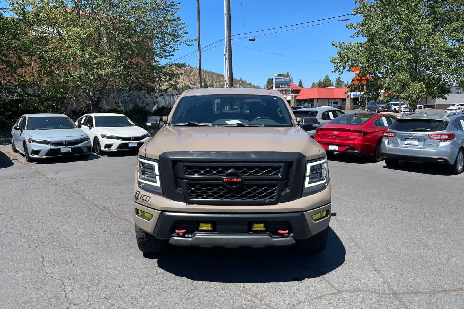 Used 2021 Nissan Titan PRO-4X w/ Off Road Protection Package AWD/4WD image 8