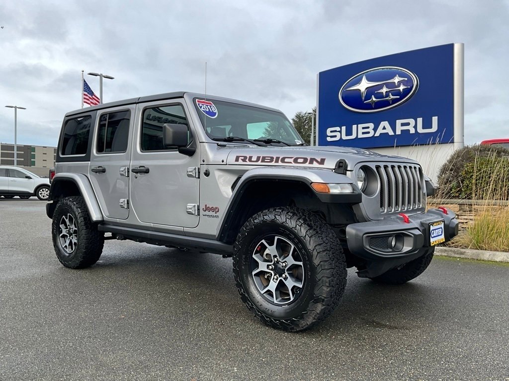 Used 2018 Jeep Wrangler Unlimited Rubicon w/ Cold Weather Group image 2