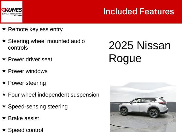Used 2025 Nissan Rogue SV AWD/4WD image 4