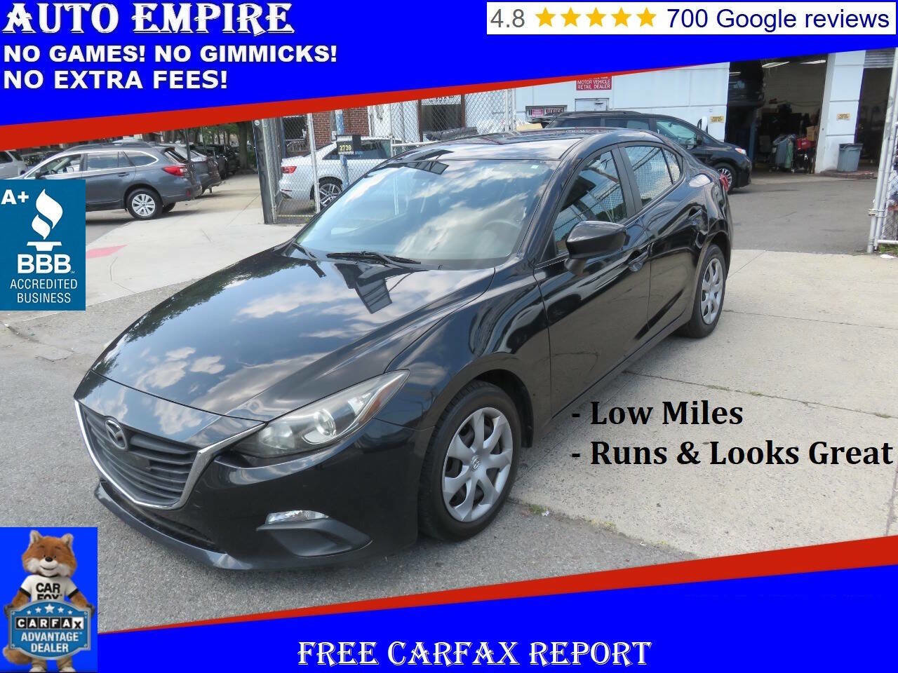 Used 2014 MAZDA MAZDA3 i SV