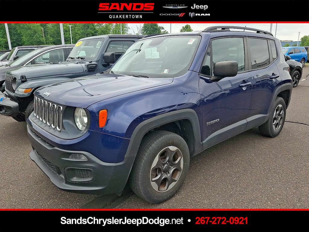 Used 2017 Jeep Renegade Sport w/ Power & Air Group AWD/4WD image 1