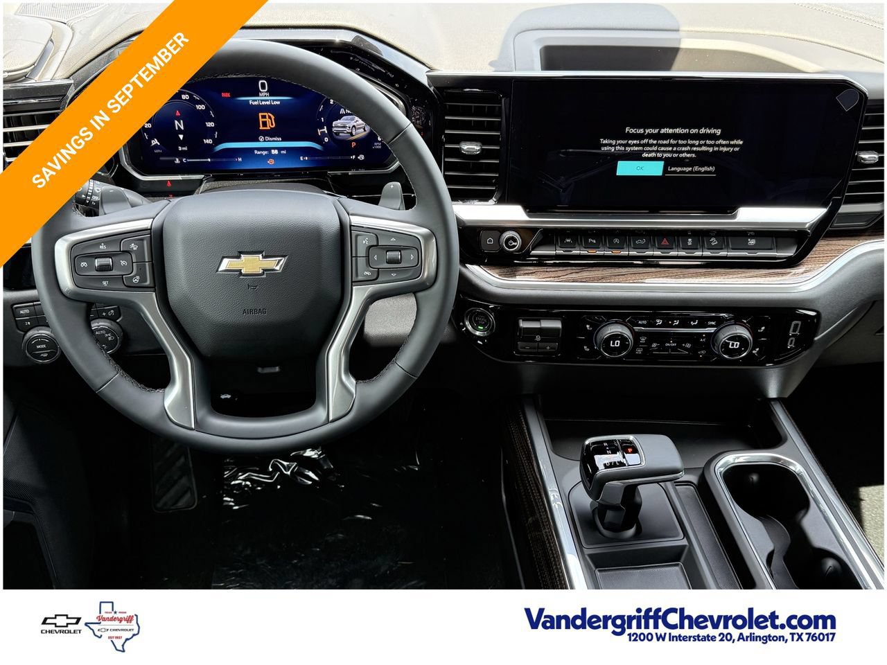 New 2026 Chevrolet Silverado 1500 LT w/ Texas Edition Plus AWD/4WD image 10