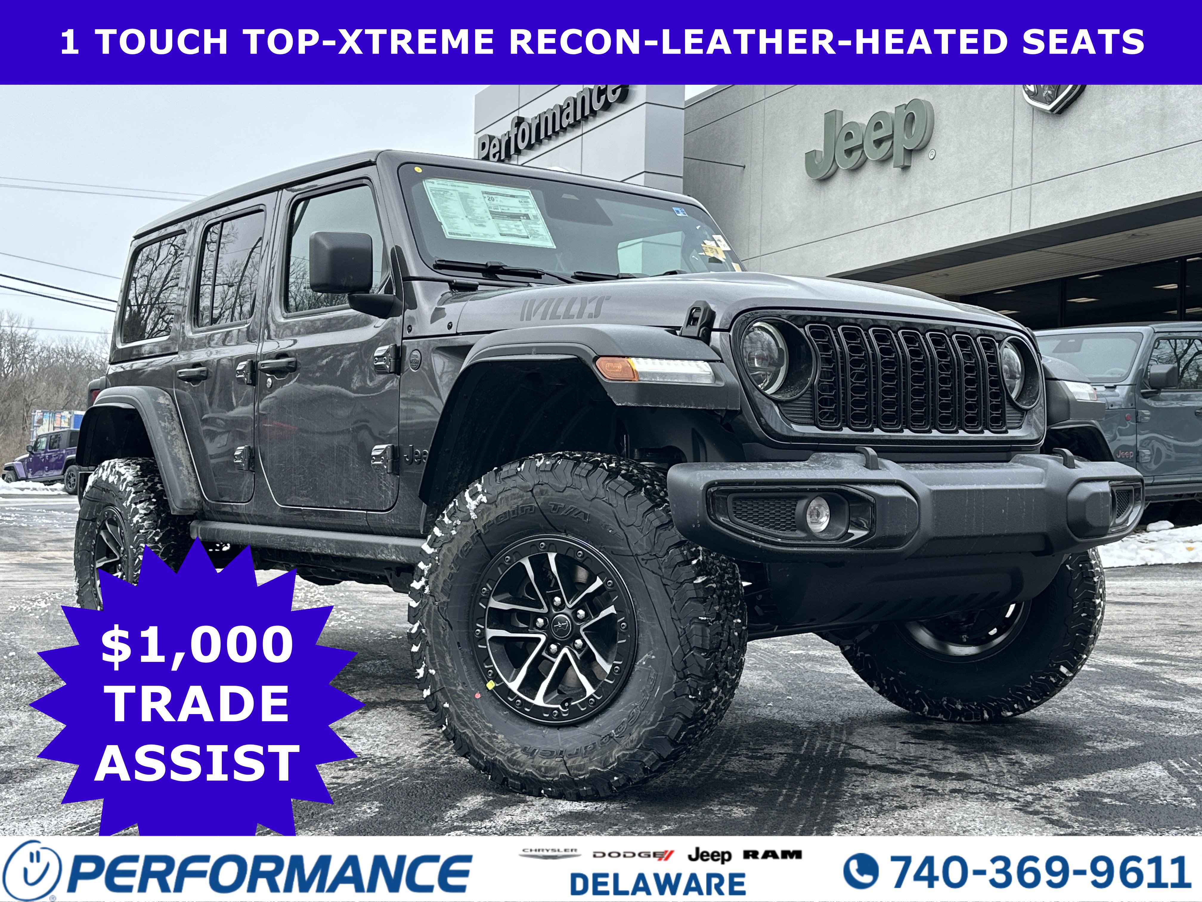 New 2026 Jeep Wrangler Willys