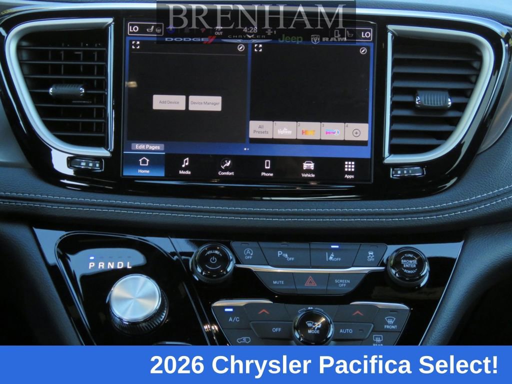 New 2026 Chrysler Pacifica Select w/ S Appearance Package image 20