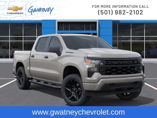 New 2026 Chevrolet Silverado 1500 Custom w/ Turbomax Blackout Package AWD/4WD image 7