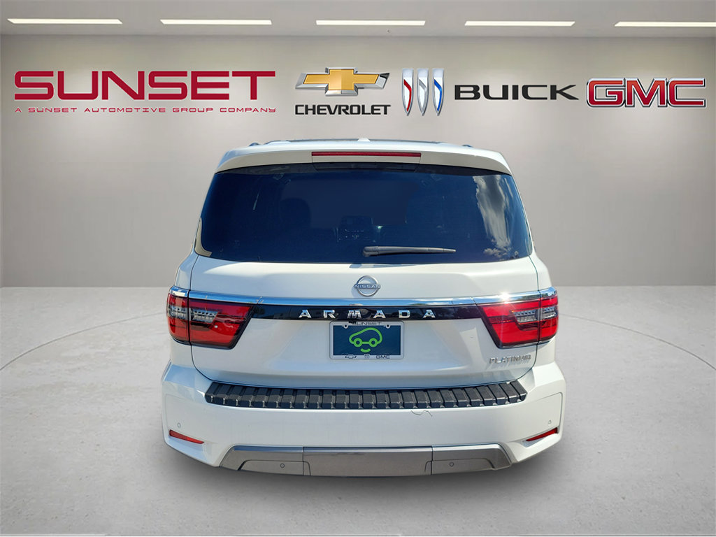 Used 2024 Nissan Armada Platinum w/ Captain's Chairs Package RWD image 5