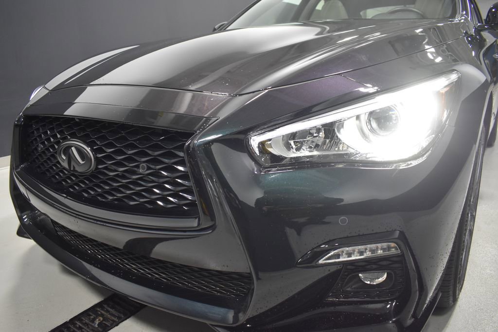 Used 2023 INFINITI Q50 Red Sport 400 w/ Black Opal Edition image 11