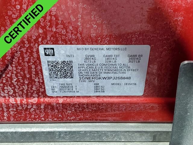 Certified 2023 Chevrolet Traverse LT FWD image 34