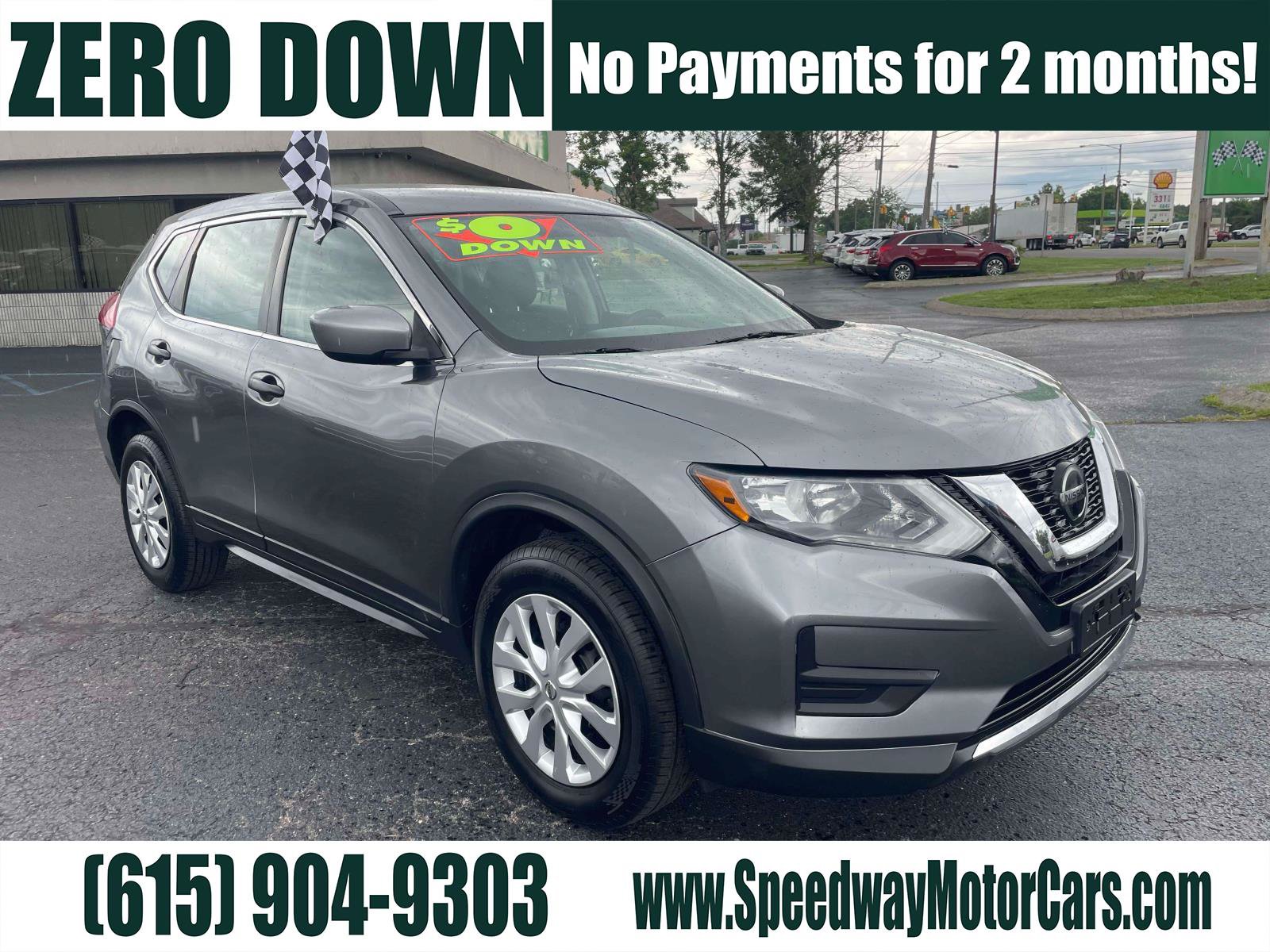 Used 2018 Nissan Rogue S AWD/4WD image 1