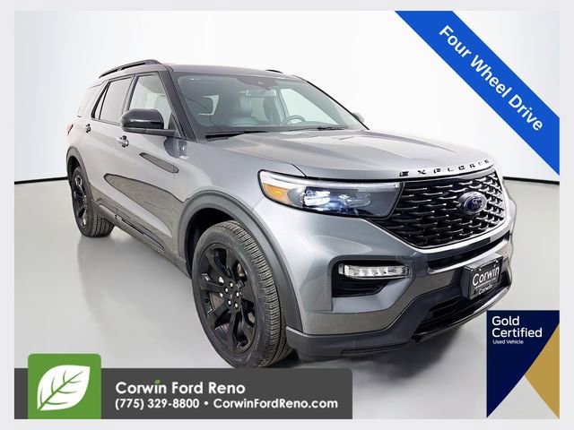 Certified 2023 Ford Explorer ST-Line w/ Class IV Trailer Tow Package
