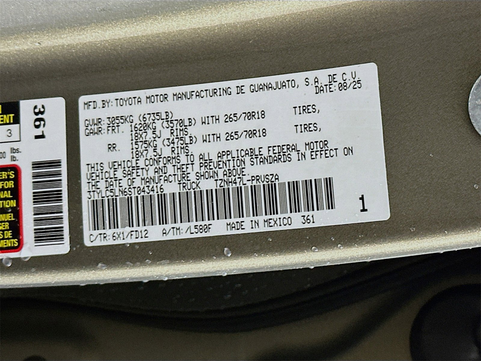 New 2025 Toyota Tacoma TRD Off-Road image 33