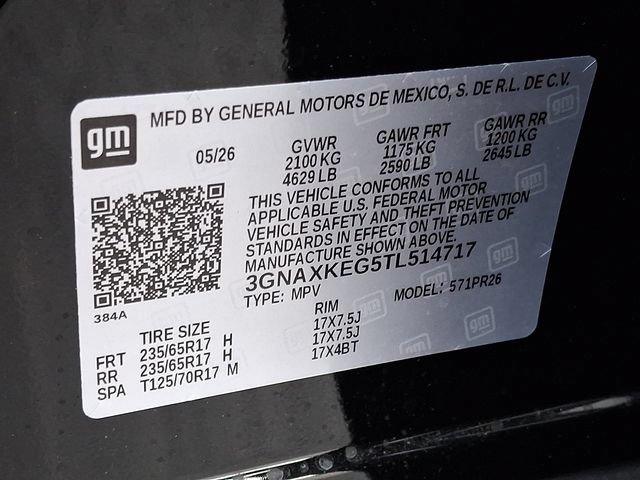 New 2026 Chevrolet Equinox ACTIV w/ Convenience Package III FWD image 16