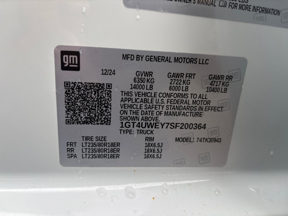 Certified 2025 GMC Sierra 3500 Denali w/ Denali Reserve Package AWD/4WD image 35