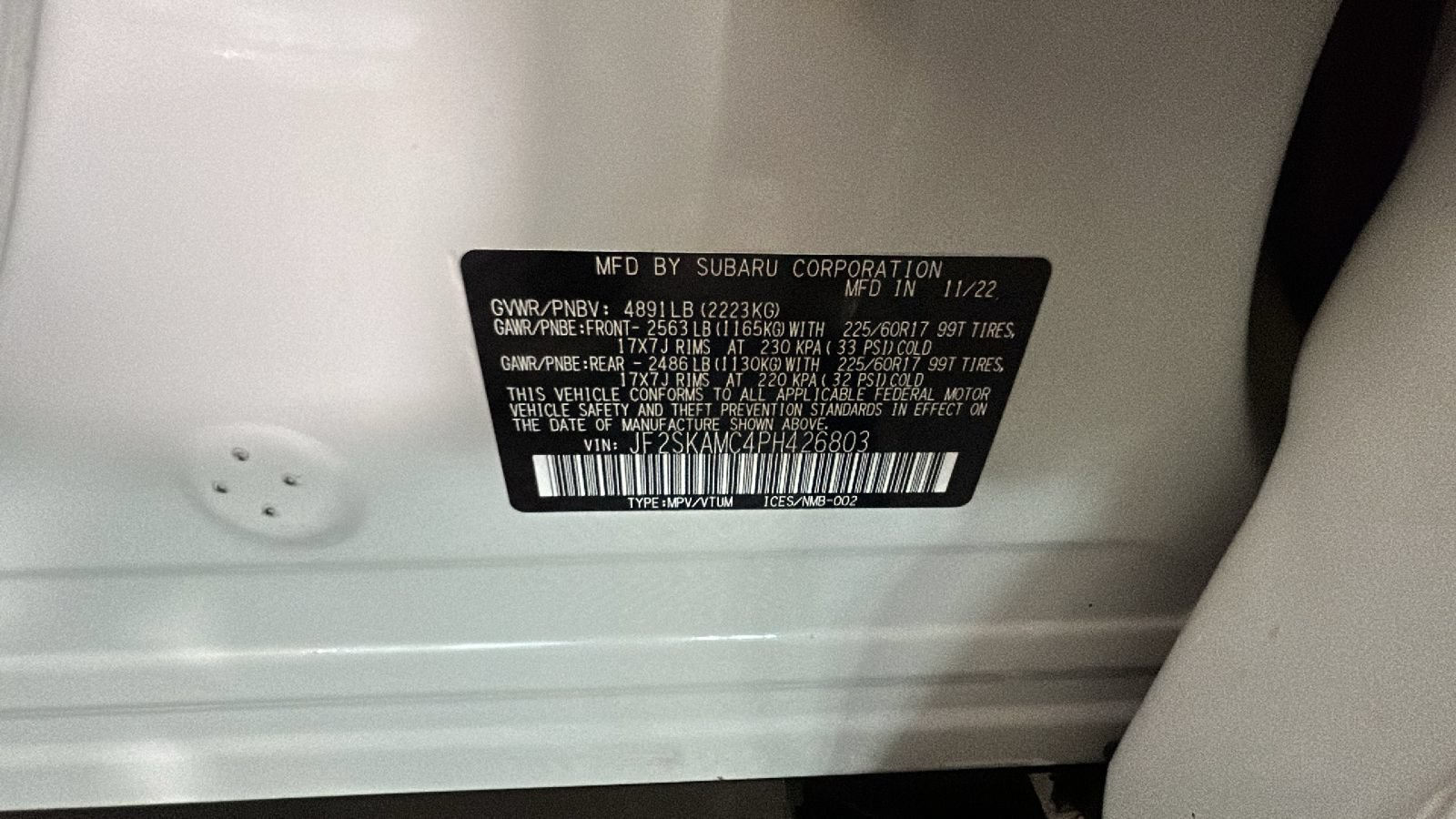Used 2023 Subaru Forester Wilderness AWD/4WD image 12