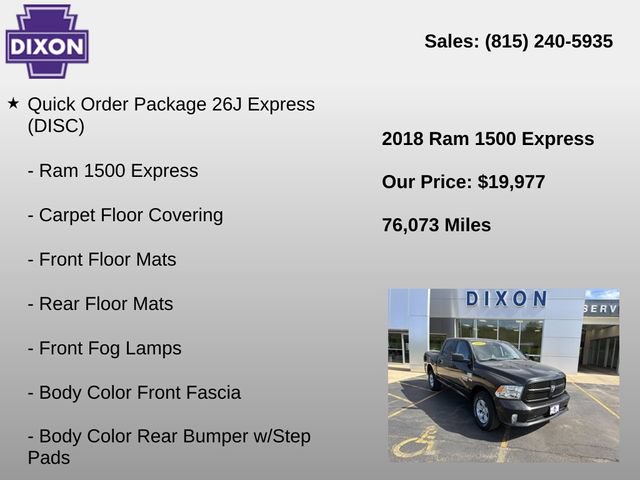 Used 2018 RAM 1500 Express AWD/4WD image 4