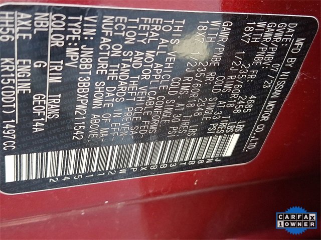 Used 2023 Nissan Rogue SV image 27