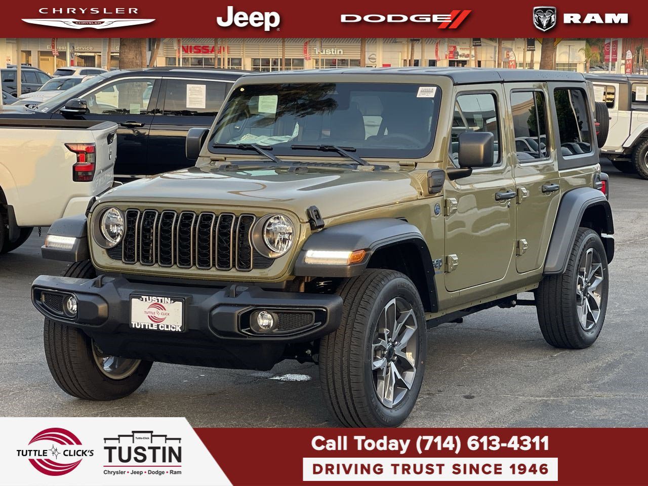 New 2025 Jeep Wrangler Unlimited Sport S 4xe w/ Technology Group AWD/4WD image 3