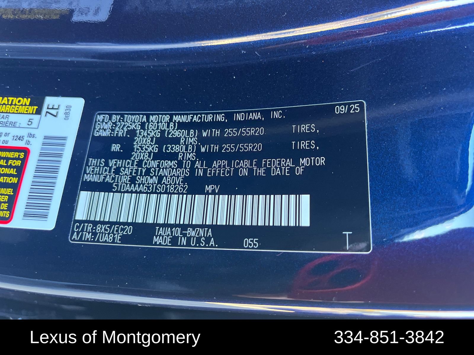 New 2026 Lexus TX 350 FWD image 30