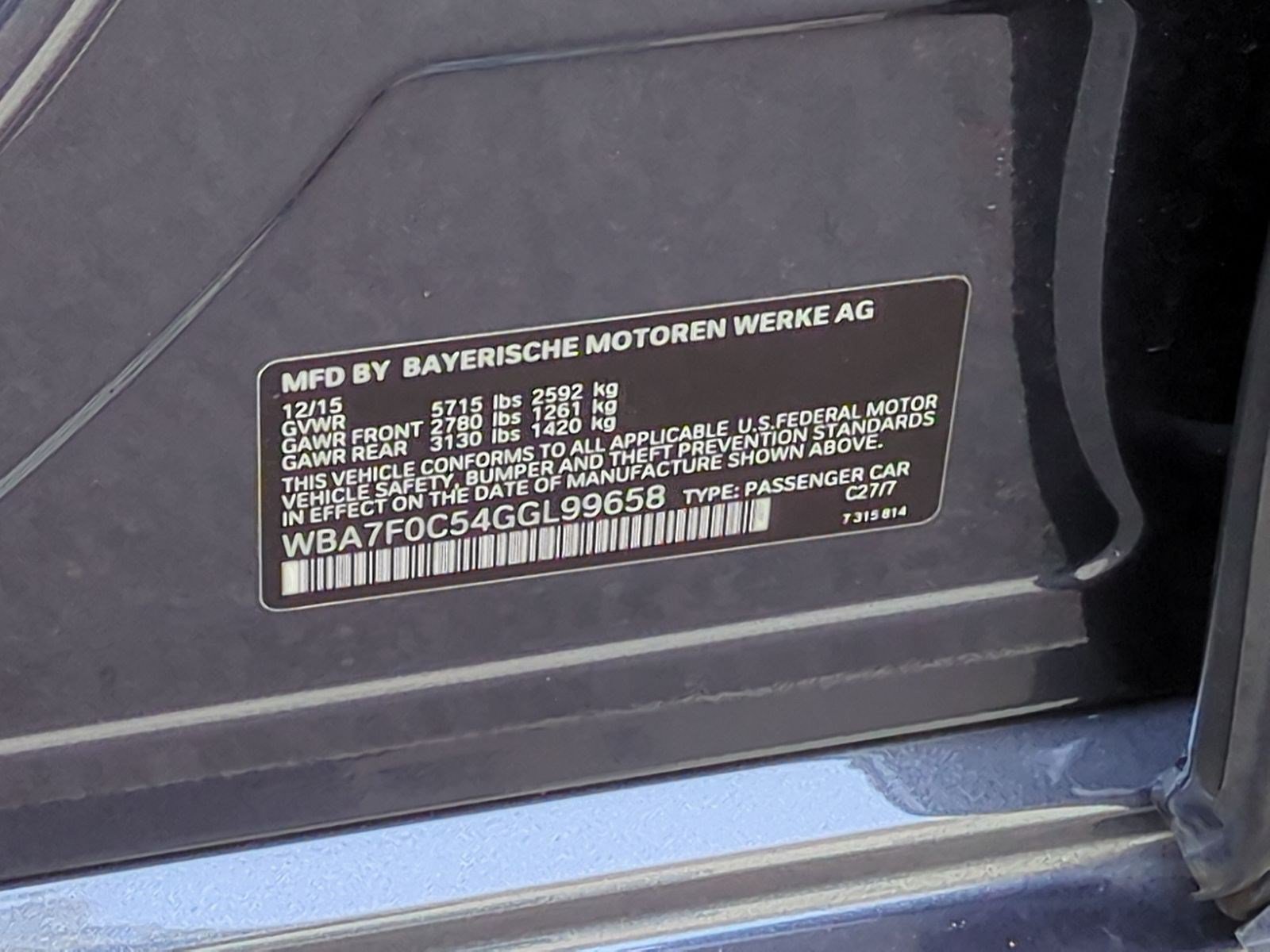 Used 2016 BMW 750i RWD image 37