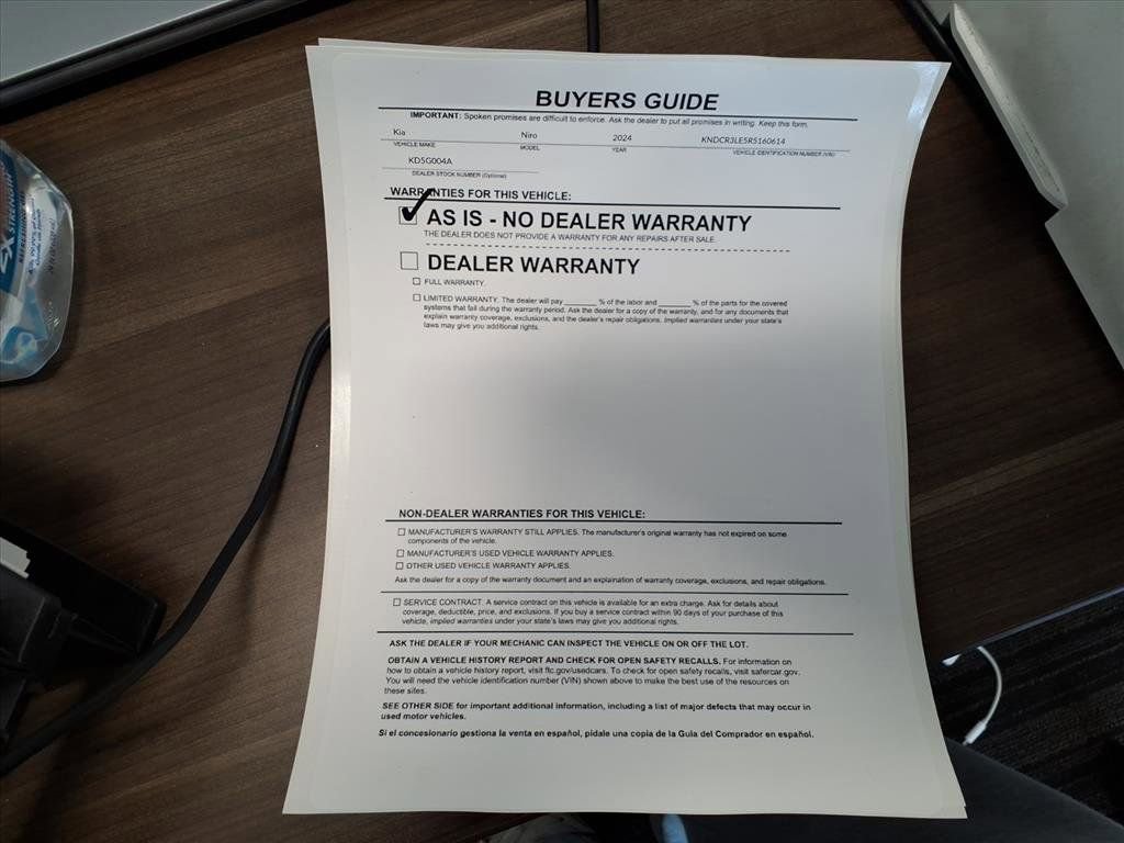 Used 2024 Kia Niro EX image 27