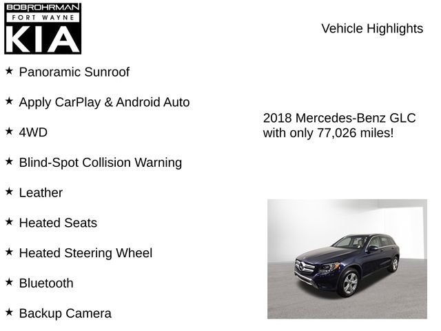 Used 2018 Mercedes-Benz GLC 300 4MATIC image 7