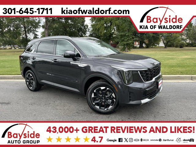 New 2026 Kia Sorento S w/ S Panoramic Sunroof Package