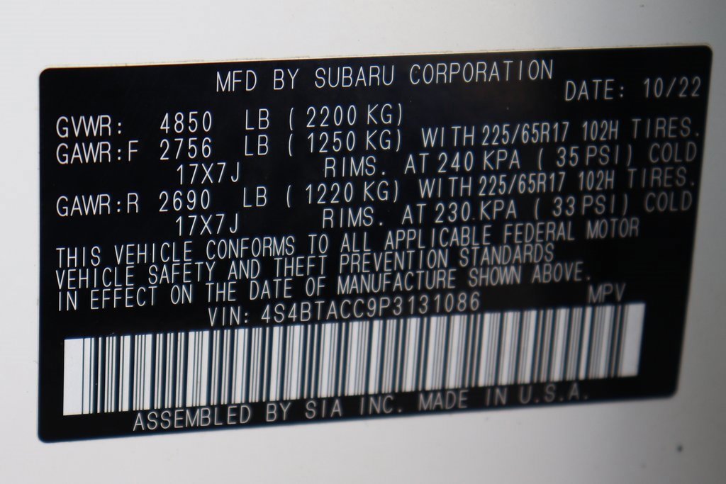 Used 2023 Subaru Outback Premium image 43
