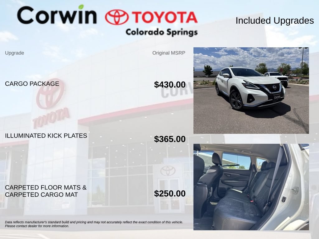Used 2021 Nissan Murano Platinum w/ Cargo Package AWD/4WD image 8