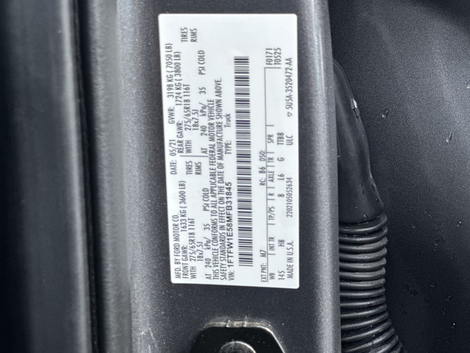 Used 2021 Ford F150 Lariat w/ Equipment Group 502A High AWD/4WD image 30