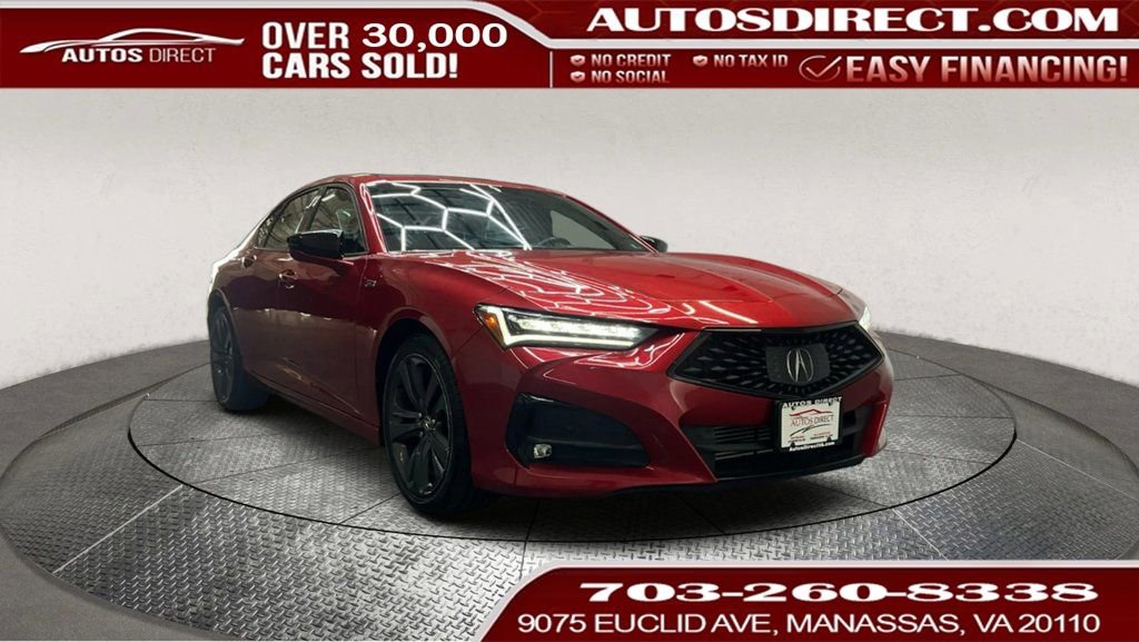 Used 2022 Acura TLX SH-AWD w/ A-SPEC Pkg image 1