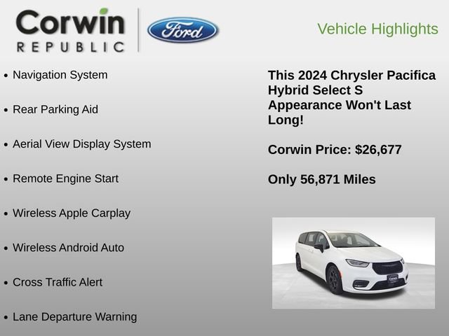 Used 2024 Chrysler Pacifica Select image 6