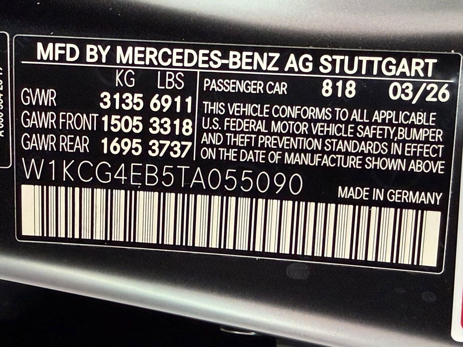 New 2026 Mercedes-Benz EQS 580 4MATIC Sedan image 19