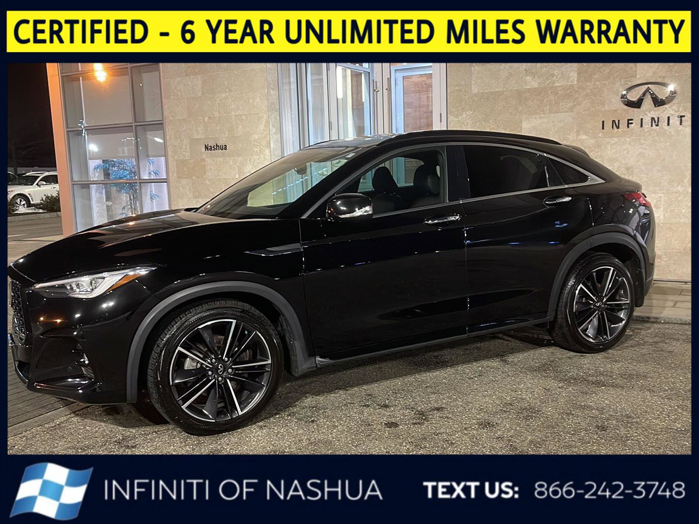 Certified 2022 INFINITI QX55 Essential w/ Proassist Package image 4