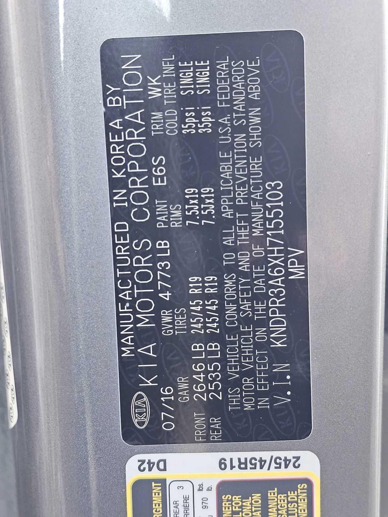 Used 2017 Kia Sportage SX FWD image 32