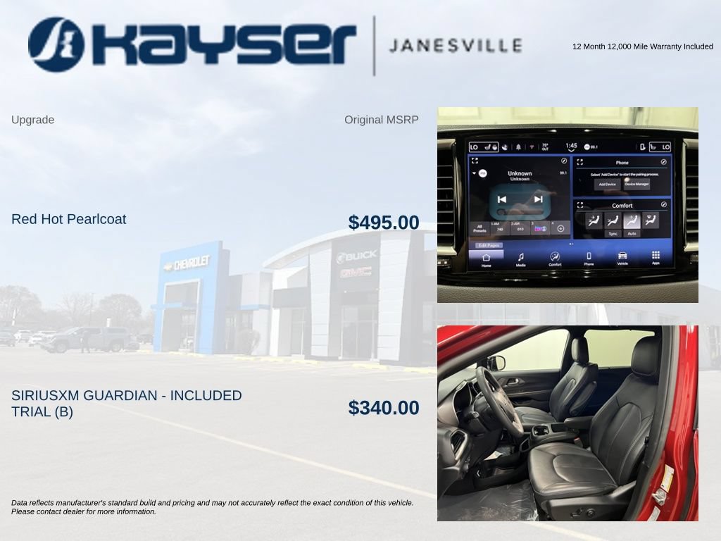 Used 2025 Chrysler Pacifica Select FWD image 2