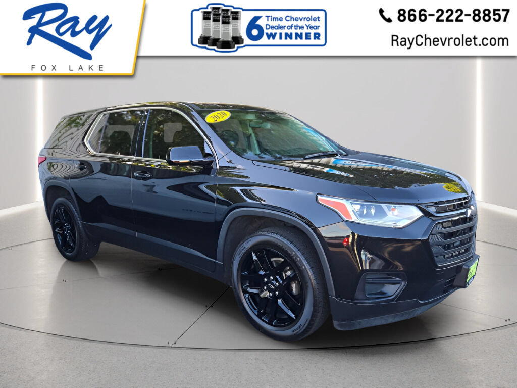 Certified 2020 Chevrolet Traverse LS w/ LPO, Black Accent Package