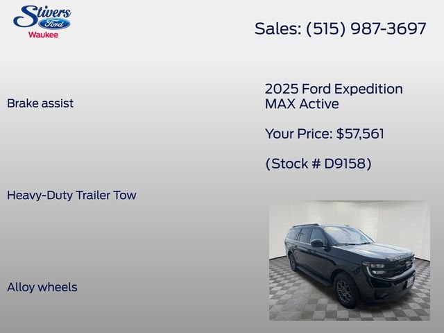 Certified 2025 Ford Expedition Max Active AWD/4WD image 16