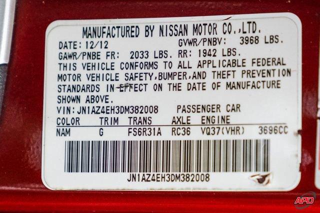 Used 2013 Nissan 370Z NISMO image 61