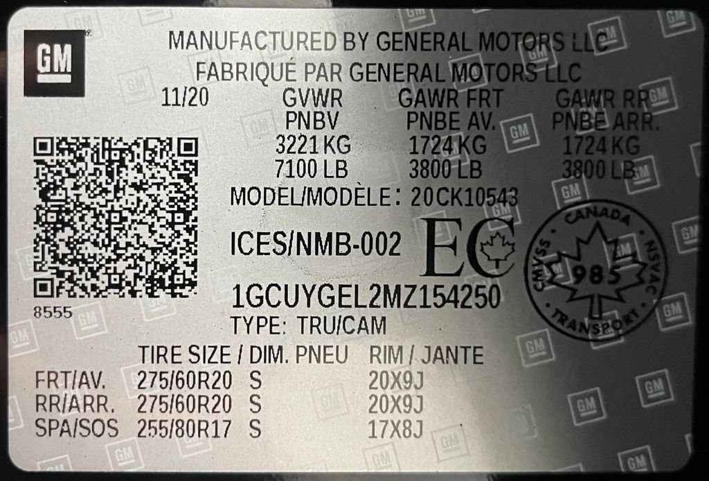 Used 2021 Chevrolet Silverado 1500 LTZ AWD/4WD image 63